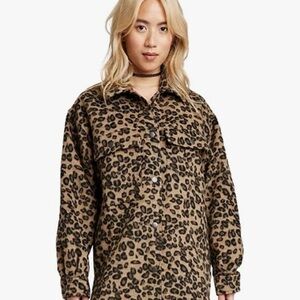 Wild Fable Animal Print Shacket